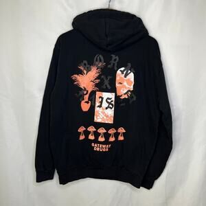 Born X Raised BXR Gateway Drugs Hoodie in Black size M